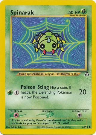 Spinarak (064/75) Unlimited [Neo Discovery] - Common
