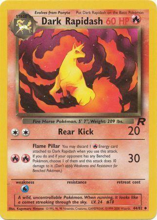Dark Rapidash (044/82) Unlimited [Team Rocket] - Uncommon