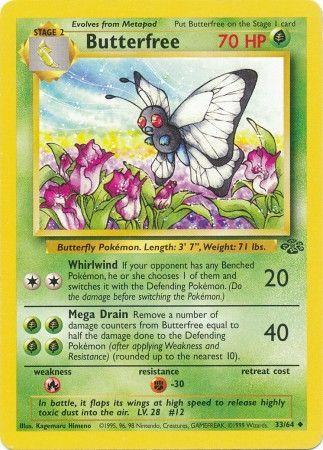 Butterfree (033/64) Unlimited [Jungle] - Uncommon