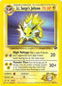 Lt. Surge's Jolteon 028  - Unlimited Gym Challenge - Rare