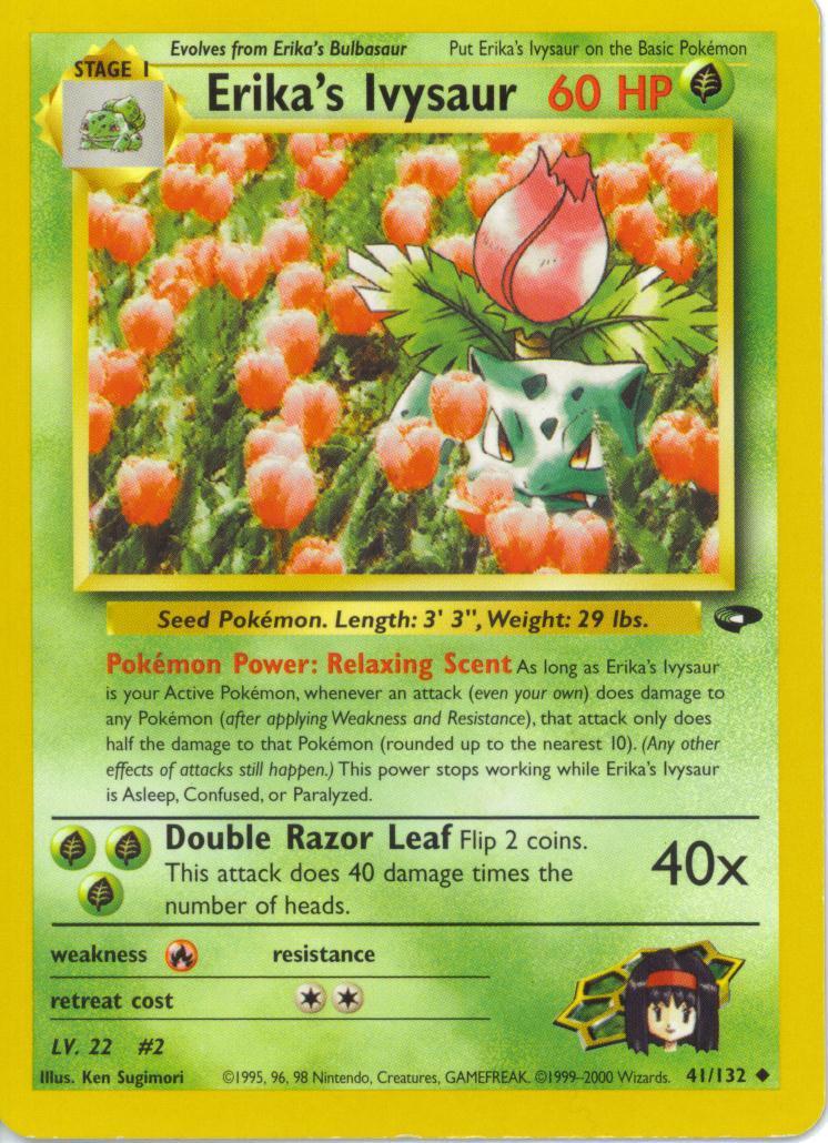 Erika's Ivysaur (041/132) Unlimited [Gym Challenge] - Uncommon