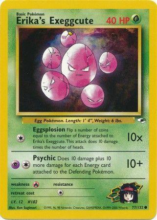 Erika's Exeggcute (077/132) Unlimited [Gym Heroes] - Common
