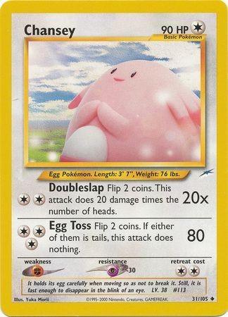 Chansey (031/105) Unlimited [Neo Destiny] - Uncommon