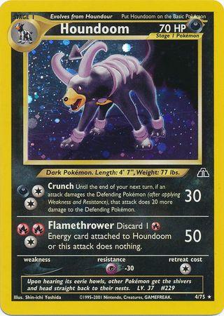 Houndoom (4/75) Unlimited Holofoil [Neo Discovery] - Holo Rare