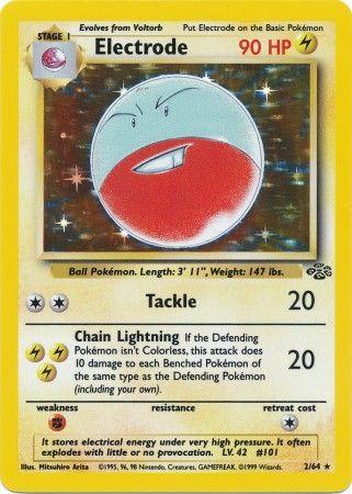 Electrode (002/64) Unlimited Holofoil [Jungle] - Holo Rare