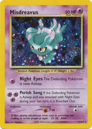 Misdreavus (11/64) Unlimited Holofoil [Neo Revelation] - Holo Rare