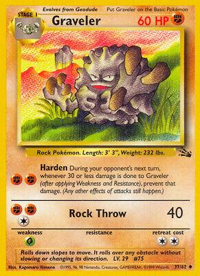 Graveler (037/62) Unlimited [Fossil] - Uncommon
