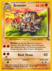 Graveler (037/62) Unlimited [Fossil] - Uncommon