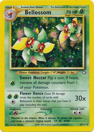 Bellossom (003/111) Unlimited Holofoil [Neo Genesis] - Holo Rare