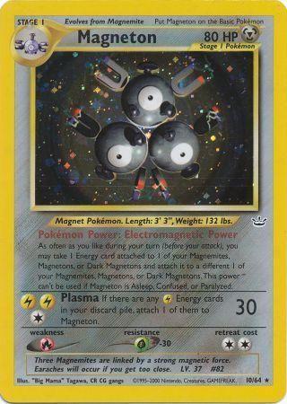 Magneton (10/64) Unlimited Holofoil [Neo Revelation] - Holo Rare