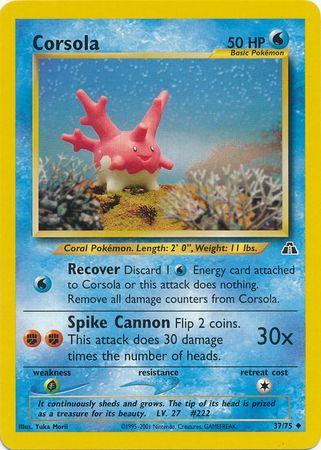 Corsola (037/75) Unlimited [Neo Discovery] - Uncommon
