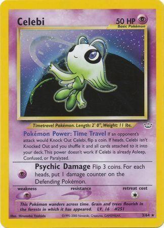 Celebi (3/64) Unlimited Holofoil [Neo Revelation] - Holo Rare