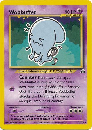 Wobbuffet (035/75) Unlimited [Neo Discovery] - Rare