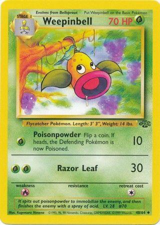 Weepinbell (048/64) Unlimited [Jungle] - Uncommon