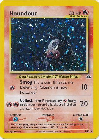 Houndour (5/75) Unlimited Holofoil [Neo Discovery] - Holo Rare