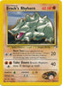 Brock's Rhyhorn (022/132) Unlimited [Gym Heroes] - Rare