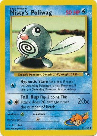 Misty's Poliwag (087/132) Unlimited [Gym Heroes] - Common
