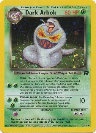 Dark Arbok (002/82) Unlimited Holofoil [Team Rocket] - Holo Rare