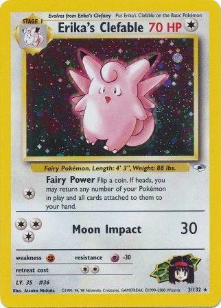 Erika's Clefable (003/132) Unlimited Holofoil [Gym Heroes] - Holo Rare