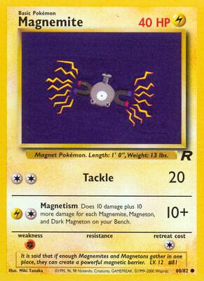 Magnemite (060/82) Unlimited [Team Rocket] - Common
