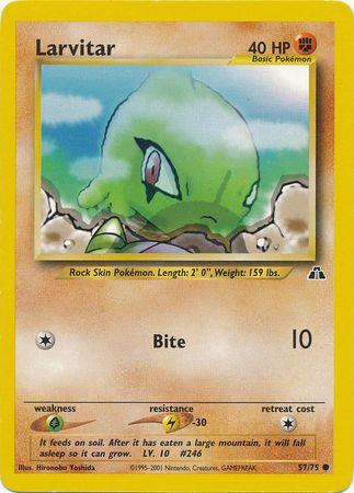 Larvitar (057/75) Unlimited [Neo Discovery] - Common