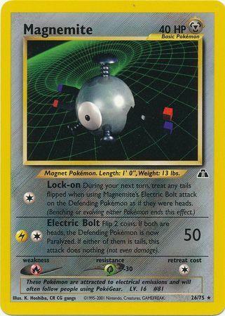 Magnemite (26/75) Unlimited [Neo Discovery] - Rare