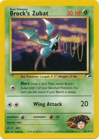 Brock's Zubat (024/132) Unlimited [Gym Heroes] - Rare