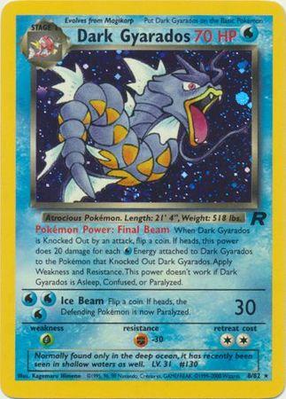 Dark Gyarados (008/82) Unlimited Holofoil [Team Rocket] - Holo Rare