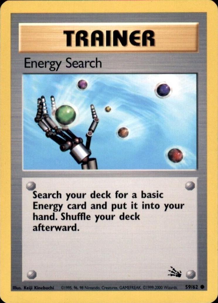 Energy Search (059/62) Unlimited [Fossil] - Common