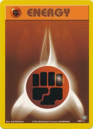 Fighting Energy (106/111) Unlimited [Neo Genesis] - Common