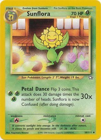 Sunflora (050/111) Unlimited [Neo Genesis] - Uncommon