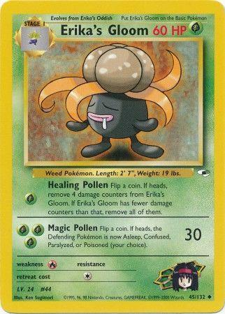 Erika's Gloom (045/132) Unlimited [Gym Heroes] - Uncommon
