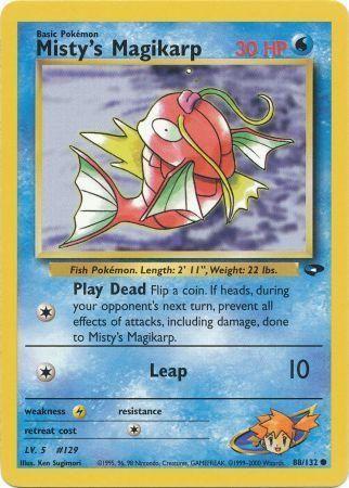 Misty's Magikarp (088/132) Unlimited [Gym Challenge] - Common
