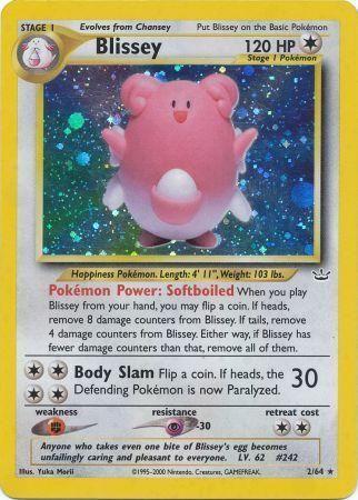 Blissey (2/64) Unlimited Holofoil [Neo Revelation] - Holo Rare