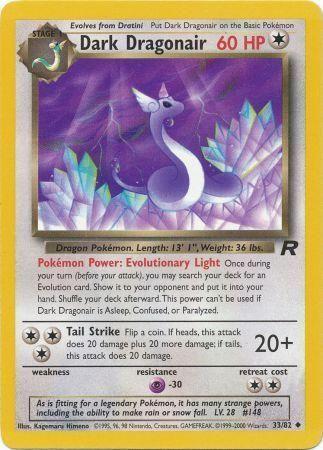 Dark Dragonair (033/82) Unlimited [Team Rocket] - Uncommon