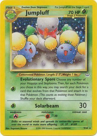 Jumpluff (9/64) Unlimited Holofoil [Neo Revelation] - Holo Rare
