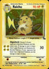 Raichu (14) (14) 014  - Unlimited Holofoil Fossil - Holo Rare