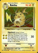 Raichu (14) (14) 014  - Unlimited Holofoil Fossil - Holo Rare
