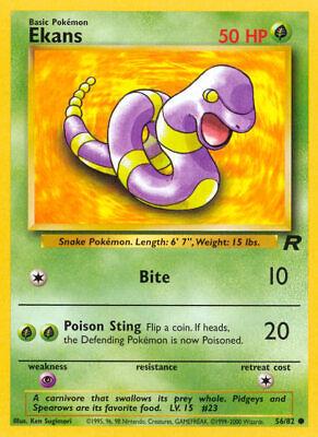 Ekans (056/82) Unlimited [Team Rocket] - Common
