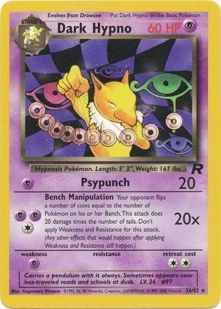 Dark Hypno (026/82) Unlimited [Team Rocket] - Rare