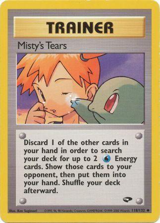 Misty's Tears (118/132) Unlimited [Gym Challenge] - Uncommon