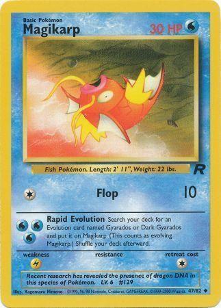 Magikarp (047/82) Unlimited [Team Rocket] - Uncommon