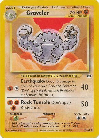 Graveler (030/64) Unlimited [Neo Revelation] - Uncommon