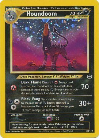 Houndoom (8/64) Unlimited Holofoil [Neo Revelation] - Holo Rare