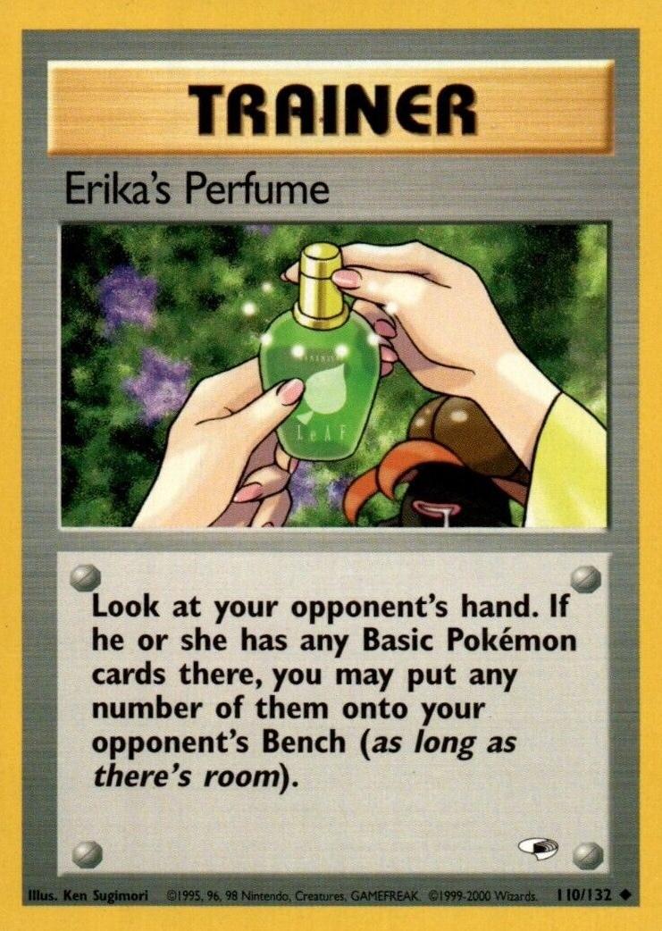Erika's Perfume (110/132) Unlimited [Gym Heroes] - Uncommon