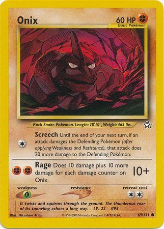 Onix (069/111) Unlimited [Neo Genesis] - Common