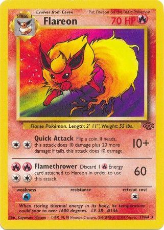 Flareon (019/64) Unlimited [Jungle] - Rare