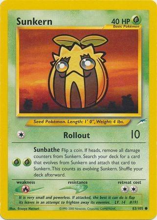 Sunkern (083/105) Unlimited [Neo Destiny] - Common