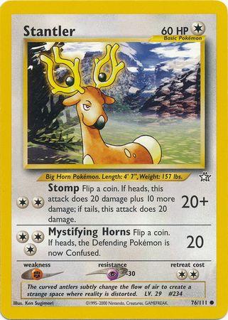 Stantler (076/111) Unlimited [Neo Genesis] - Common