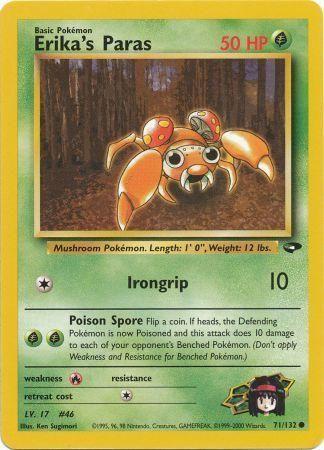 Erika's Paras (071/132) Unlimited [Gym Challenge] - Common